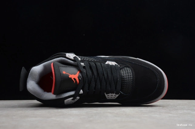 Retro 4 Jordan Cement  308497-089 Black  1213